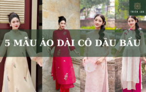 Áo Dài Cô Dâu Bầu